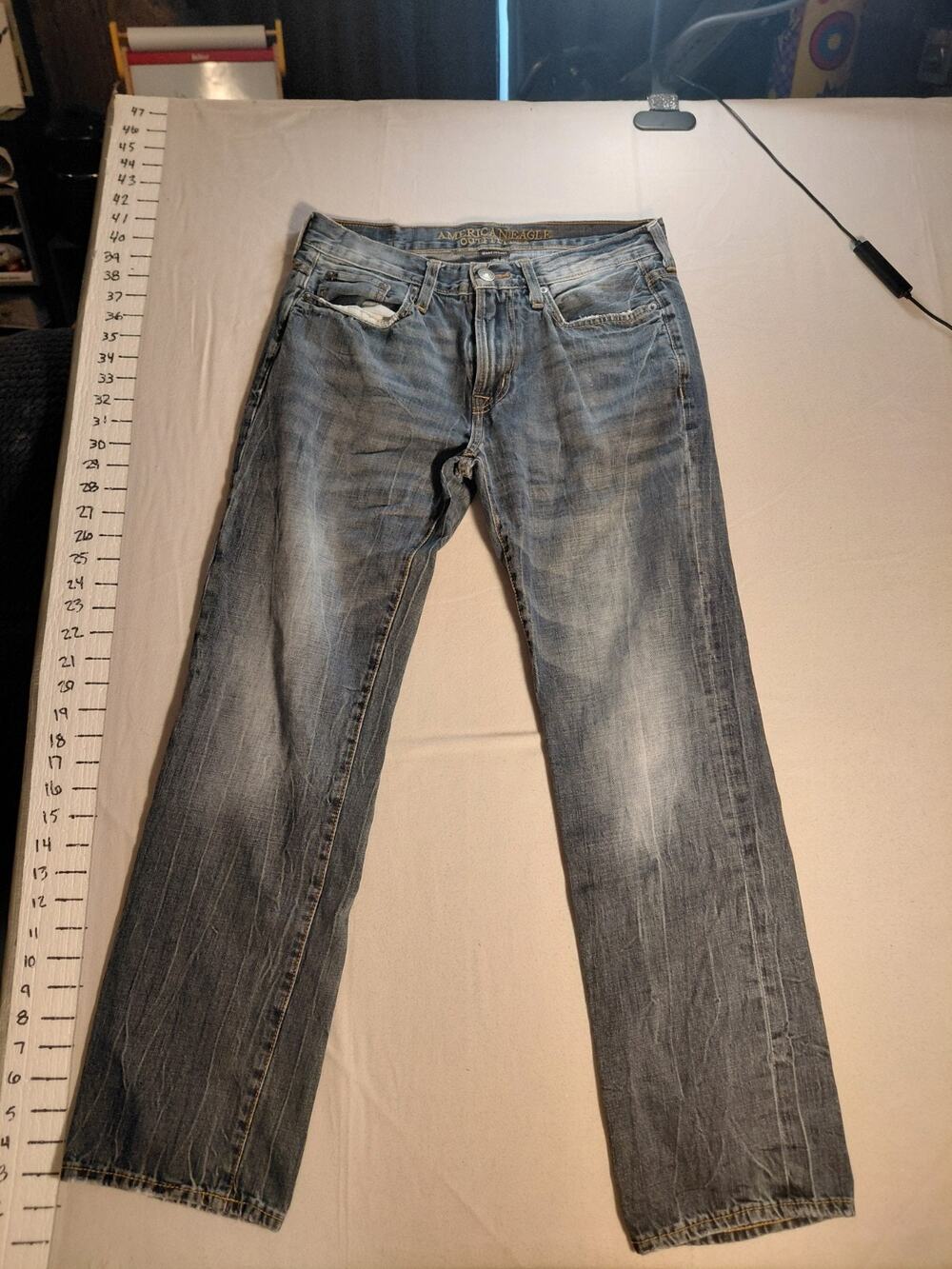 American Eagle Outfitters Men's Jeans 30x32 Blue, Straight Leg
